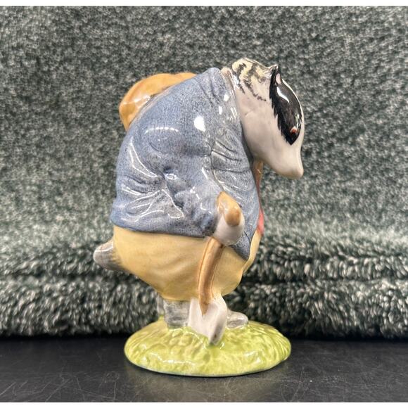 1955 Tommy Brock from Beatrix Potter Beswick England Fredrick Warne Co - Picture 2 of 7